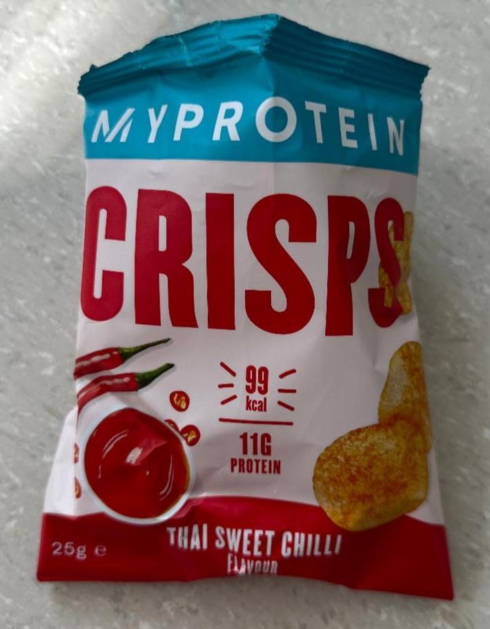 Fotografie - Protein Crisps sweet chilli sour cream MyProtein