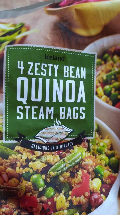 Fotografie - 4 Zesty Bean Quinoa Steam Bags Iceland