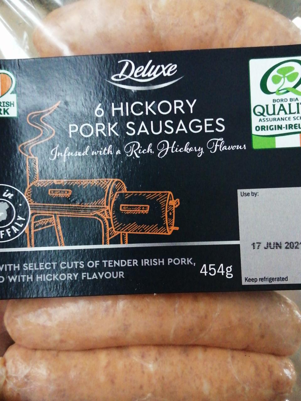 Fotografie - 6 Hickory pork sausages Deluxe