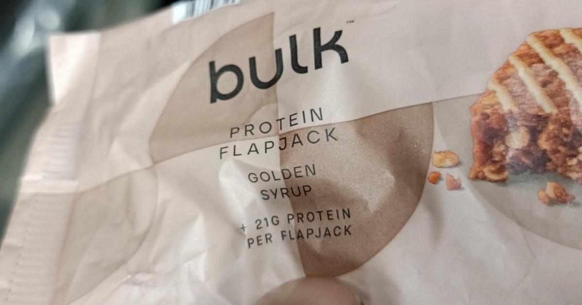 Fotografie - Protein Flapjack Golden syrup Bulk