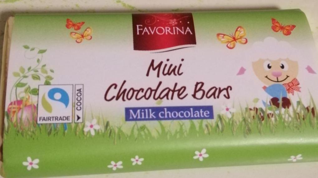 Fotografie - Mini Chocolate Bars Favorina