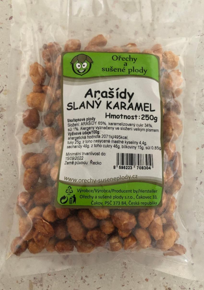 Fotografie - Arašídy slaný karamel Ořechy a sušené plody