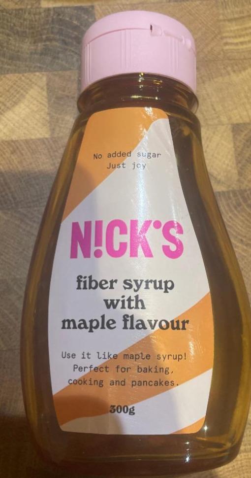Fotografie - Fiber syrup with maple flavour N!ck's