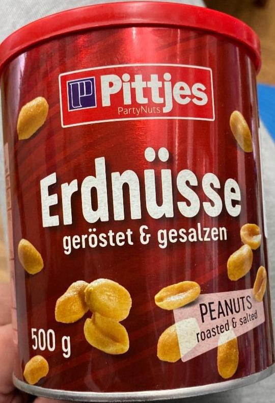 Fotografie - Erdnüsse geröstet & gesalzen Pittjes