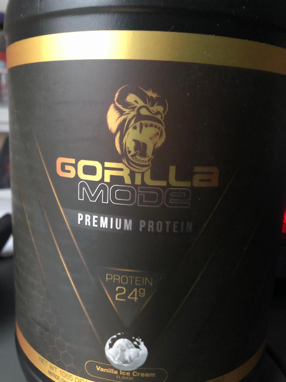 Fotografie - Mode premium protein Vanilla Ice cream Gorilla