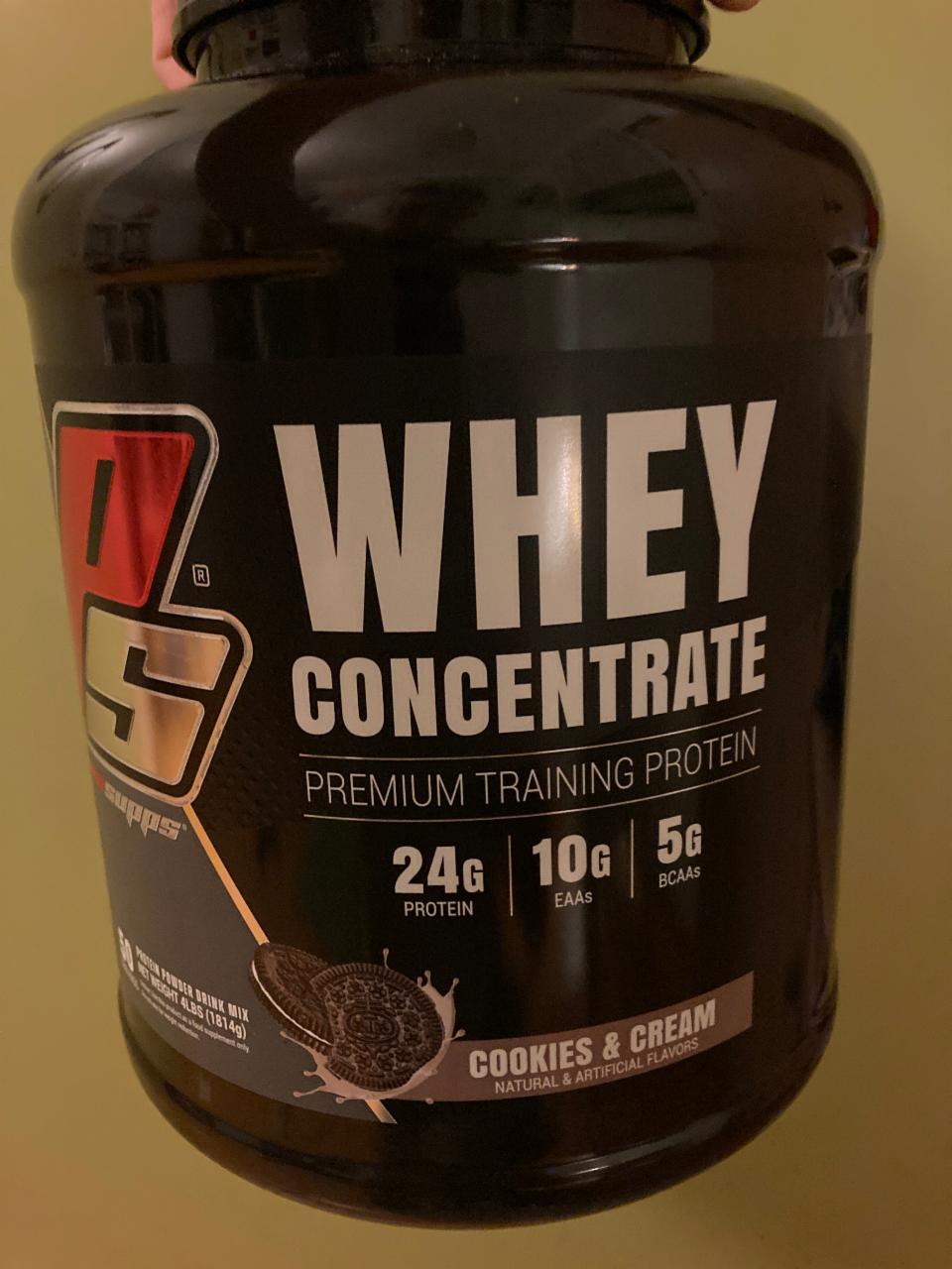 Fotografie - Whey Concentrate Premium Training Protein Cookies & Cream ProSupps