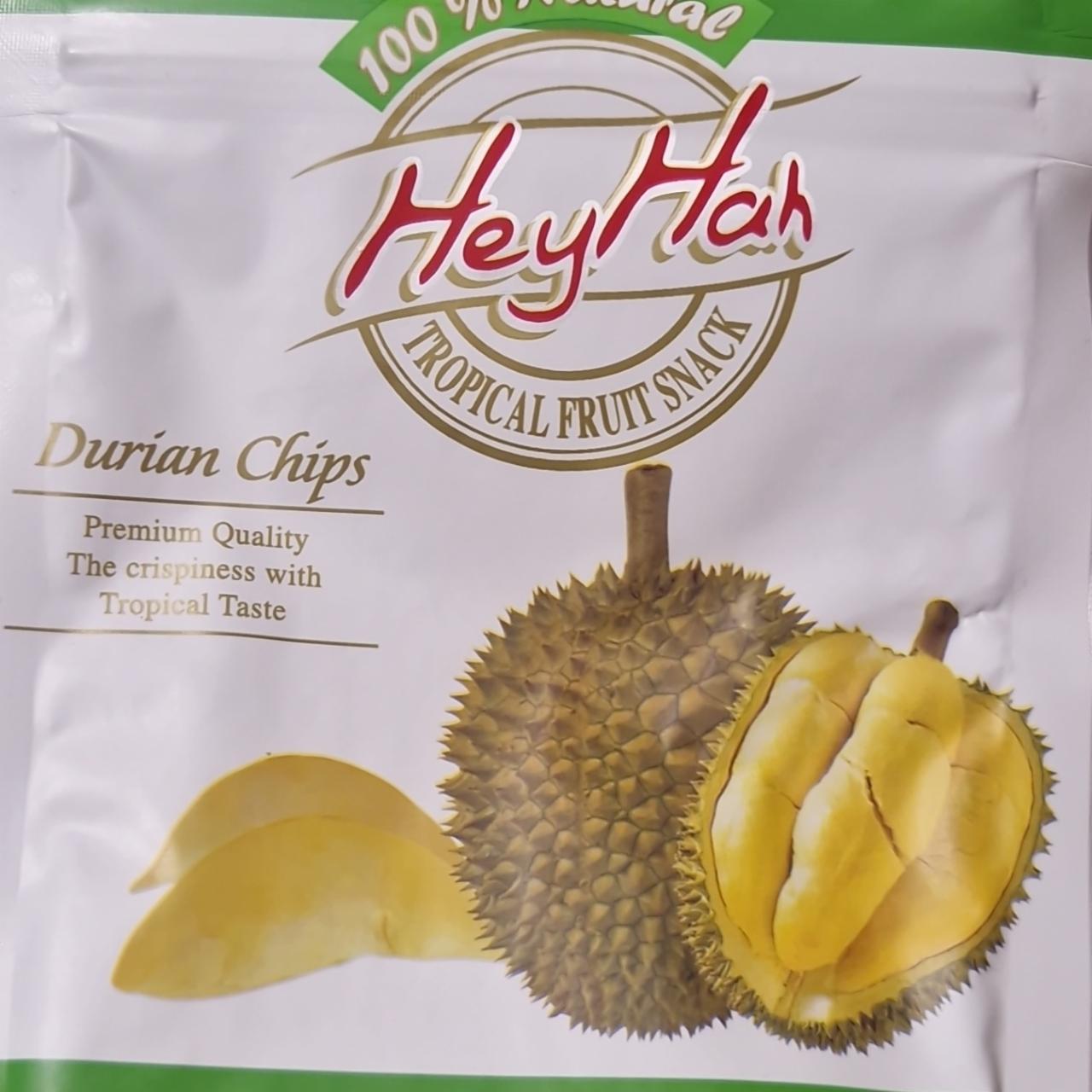 Fotografie - Durian Chips Tropical fruit Snack HeyHah