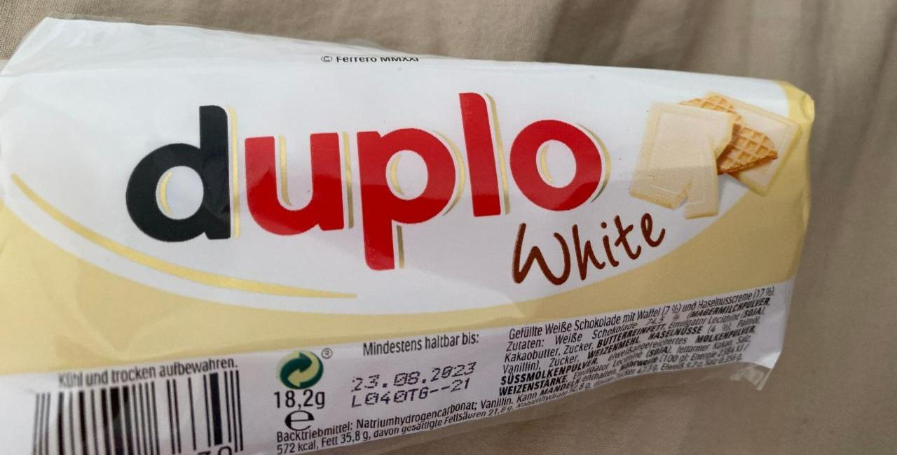 Fotografie - Duplo white Ferrero