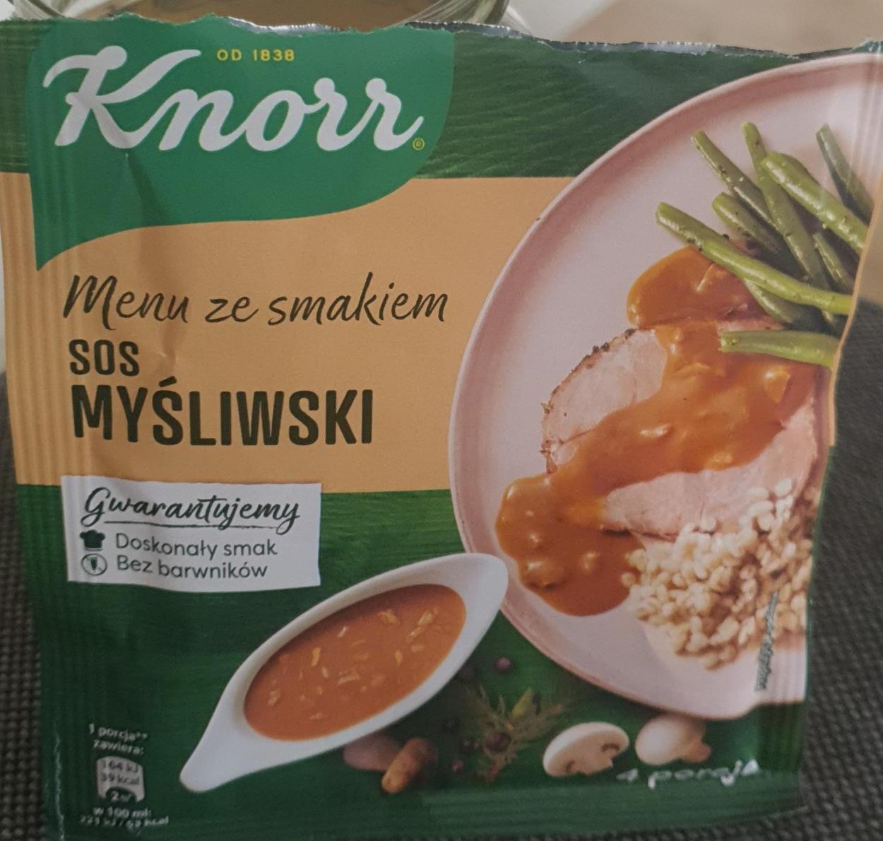 Fotografie - Menu ze smakiem Sos myśliwski Knorr