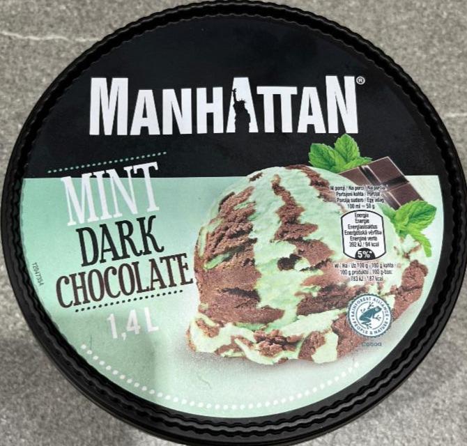 Fotografie - Mint dark chocolate Manhattan