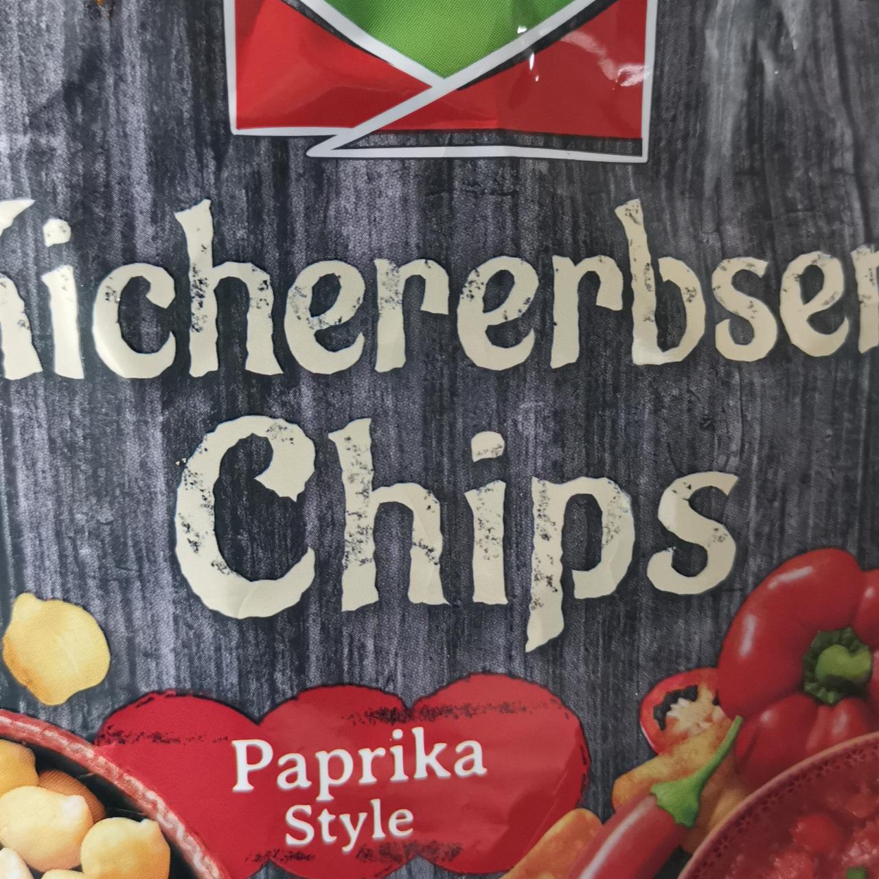 Fotografie - Kichererbsen Chips Paprika style