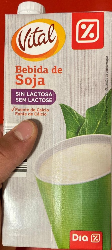 Fotografie - Bebida de Soja sin Lactosa Vital Dia