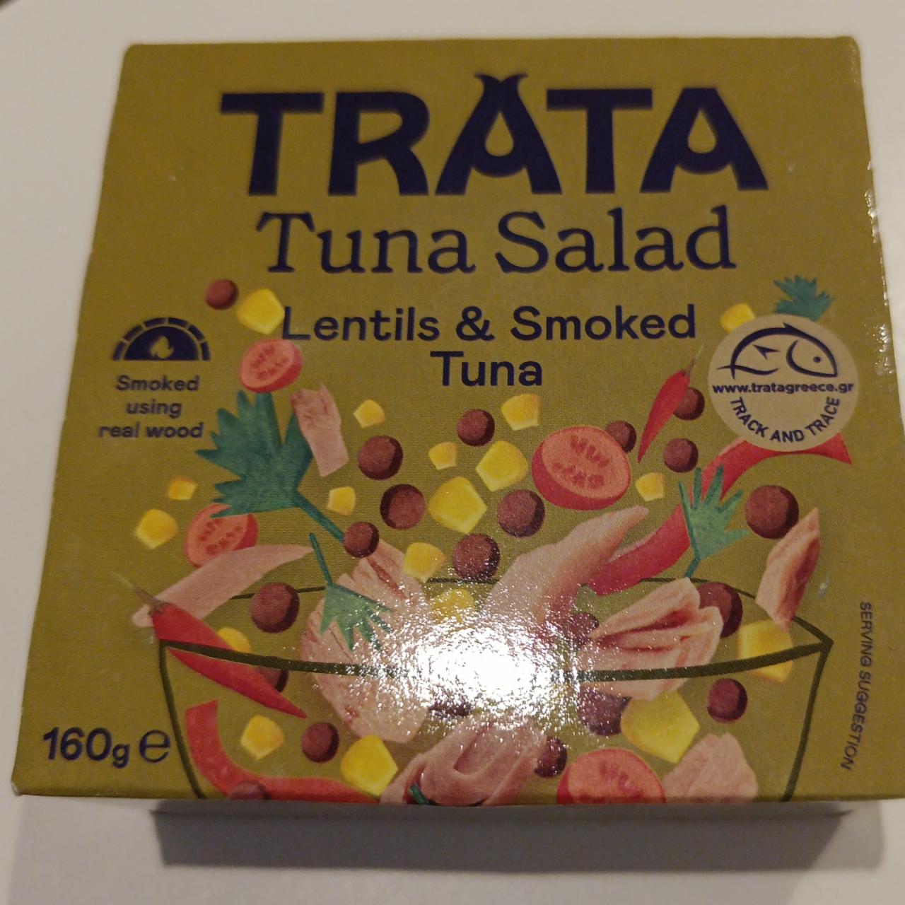Fotografie - Tuna salad lentils & smoked tuna Trata