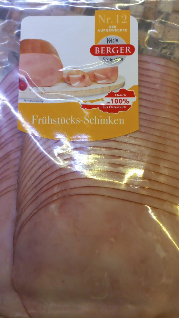 Fotografie - Frühstücks-Schinken Fleischwaren Mein Berger Schinken