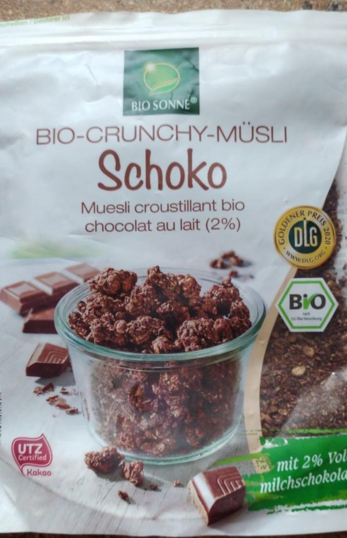 Fotografie - Bio-Crunchy-Müsli Schoko Bio Sonne