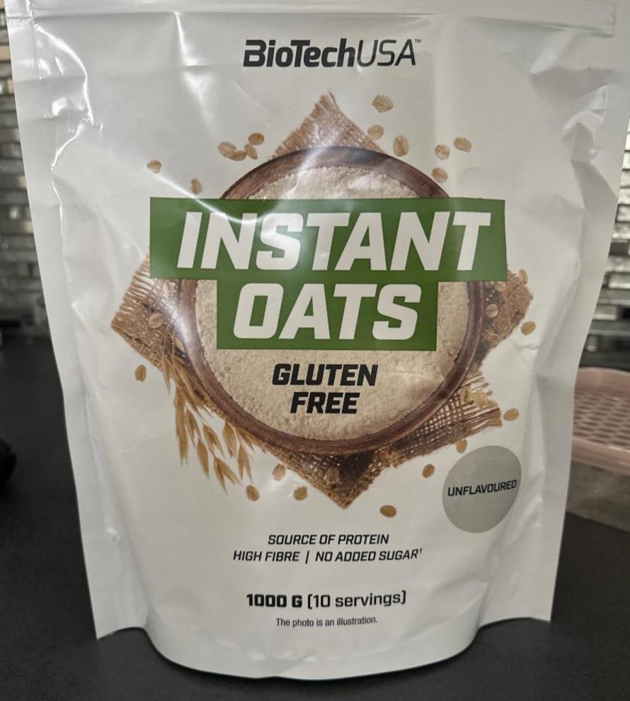 Fotografie - Instant Oats BioTechUSA unflavoured gluten free