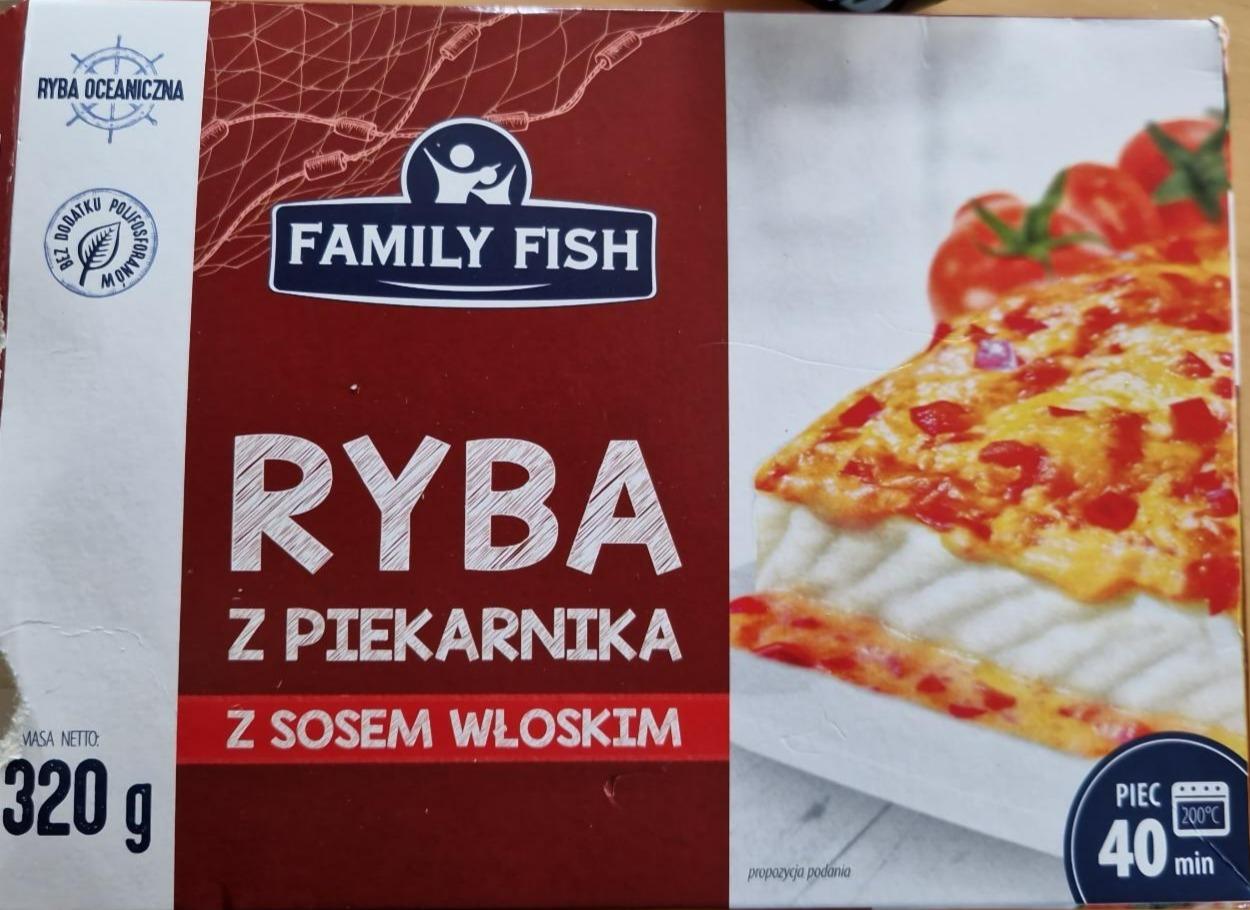 Fotografie - Ryba z piekarnika z sosem włoskim Family fish