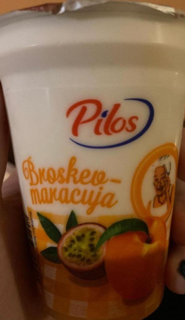 Fotografie - jogurt babiččin broskev marakuja Pilos