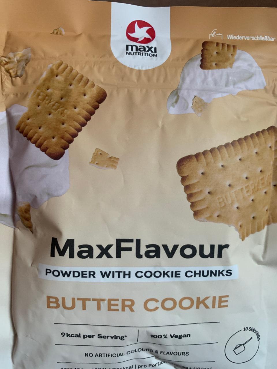 Fotografie - MaxFlavour Butter Cookie Maxi nutrition