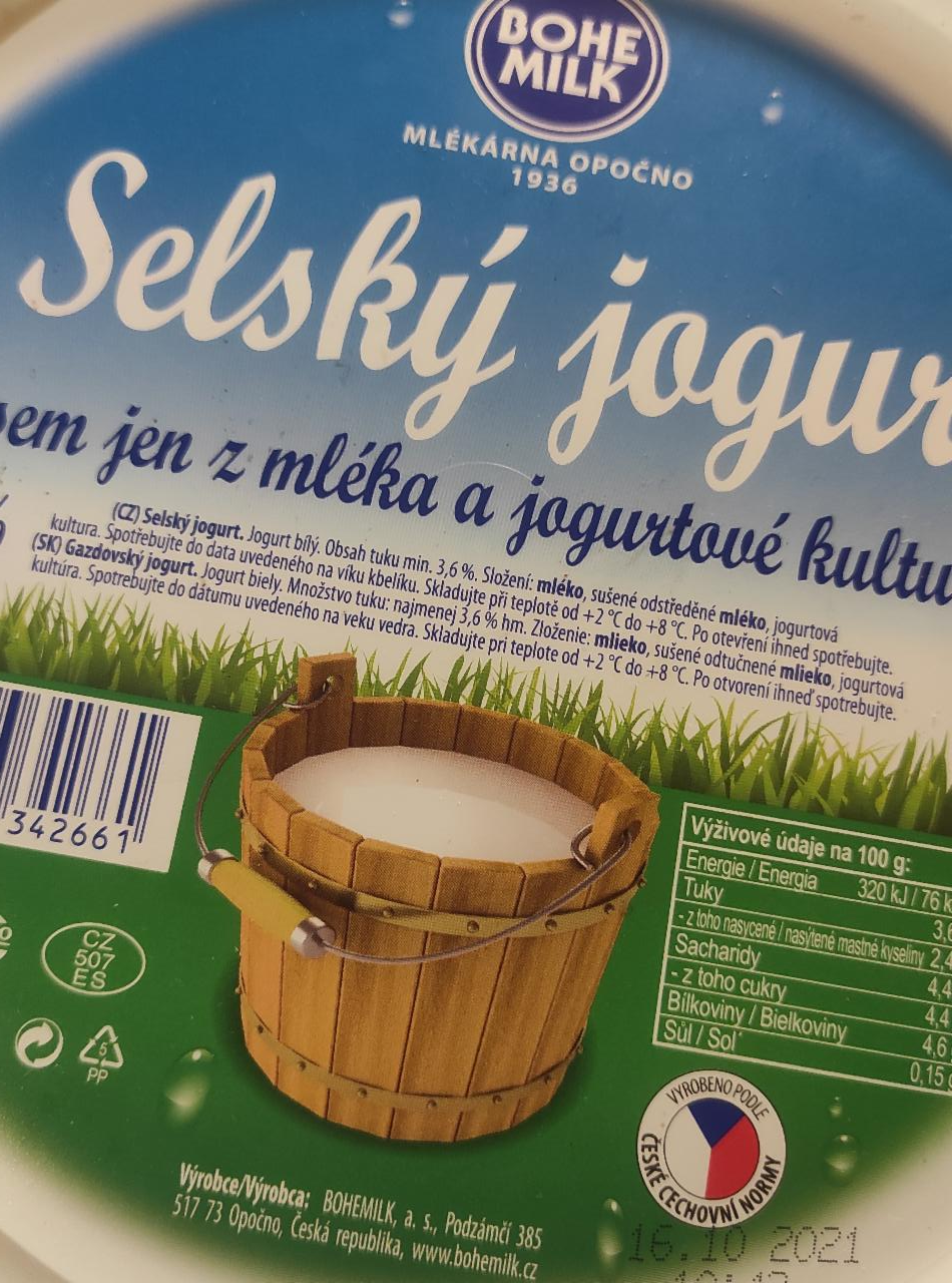 Fotografie - Bohemilk Gazdovský jogurt