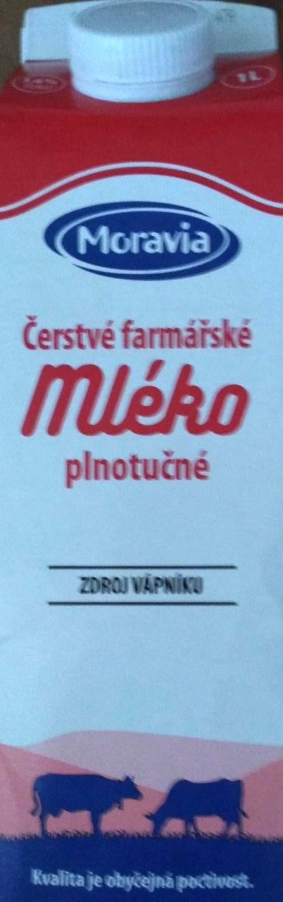 Fotografie - Farmářské mléko Moravia Lacto 3,6%