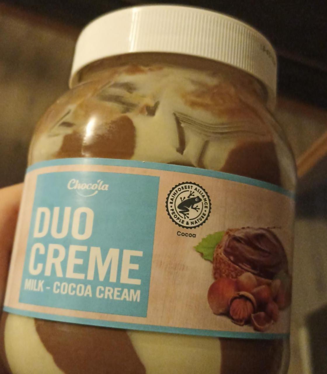 Fotografie - Duo creme Milk - Cocoa Cream Chocóla