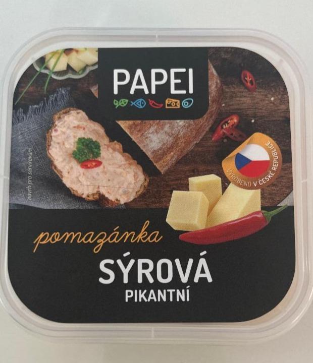 Fotografie - Pomazánka sýrová pikantní Papei