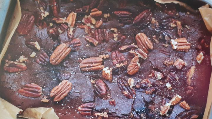 Fotografie - Brownies s pekanovými ořechy Fit recepty