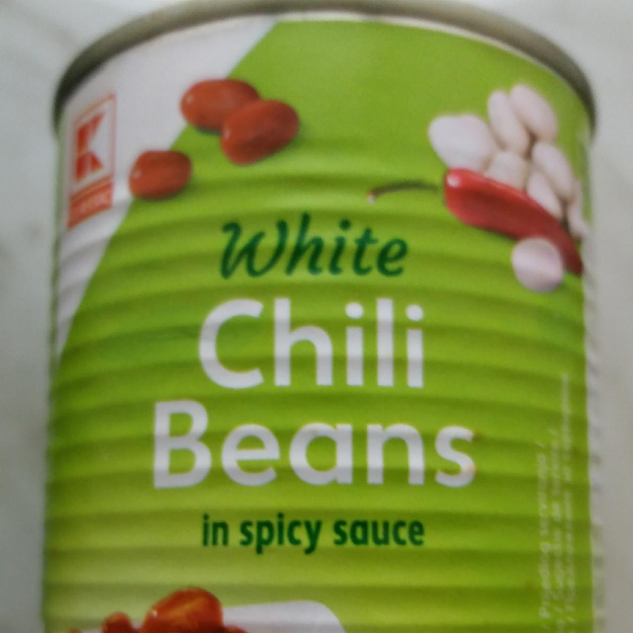 Fotografie - White chili beans in spicy sauce K-Classic