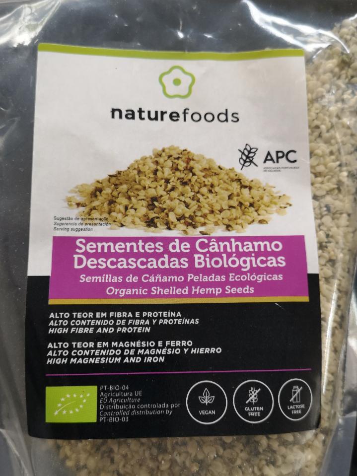 Fotografie - BIO Sementes de Cânhamo Descascadas Naturefoods