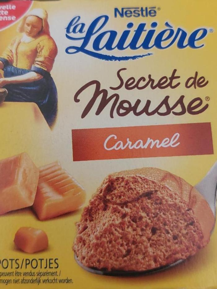 Fotografie - la Laitière Secret de Mousse Caramel Nestlé