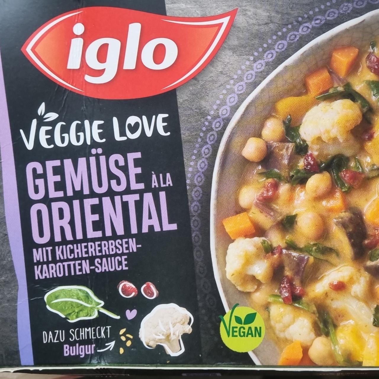 Fotografie - Veggie love Gemüse à la Oriental Iglo