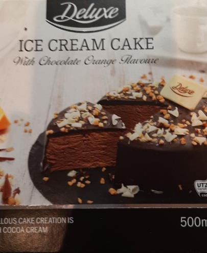 Fotografie - Ice cream cake with chocolate orange flavoure Deluxe
