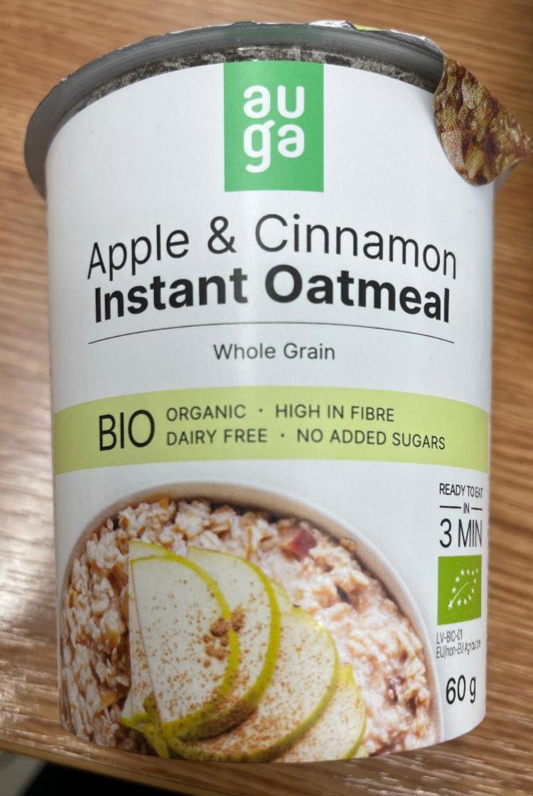 Fotografie - Bio Apple & Cinnamon Oatmeal Auga