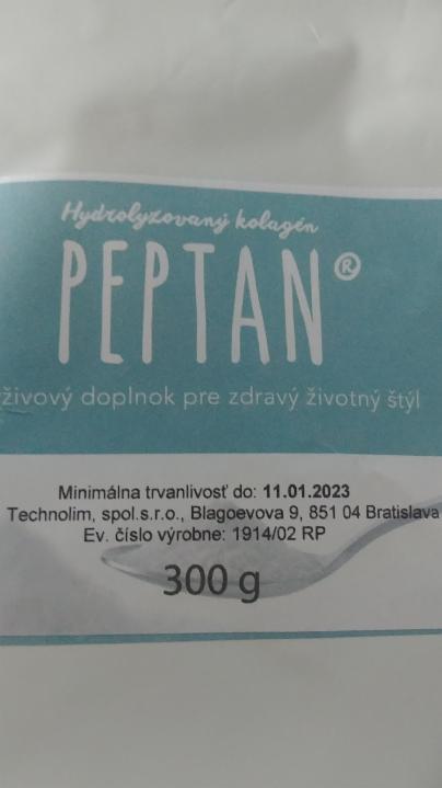 Fotografie - Hydrolyzovaný kolagén Peptan