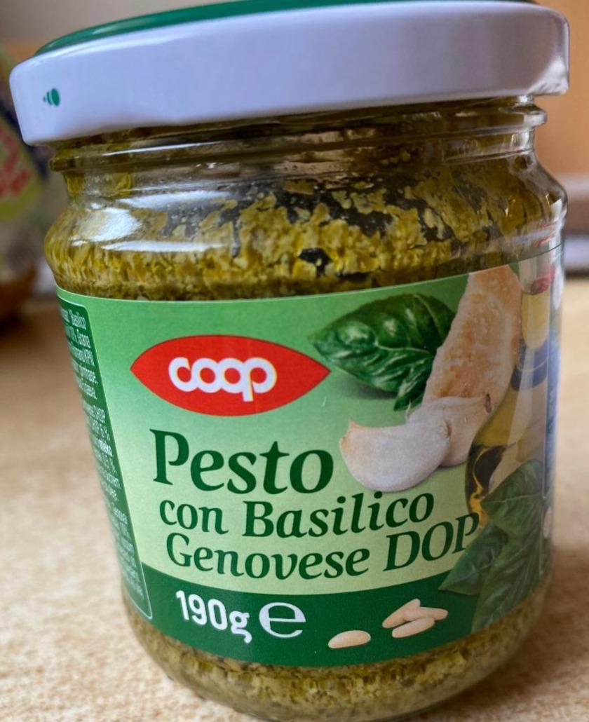Fotografie - Pesto con Basilico Genovese DOP Coop