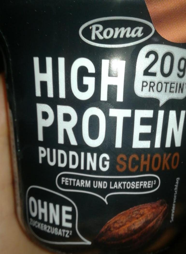 Fotografie - High Protein Pudding Schoko Roma