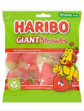 Fotografie - Giant Strawbs Haribo