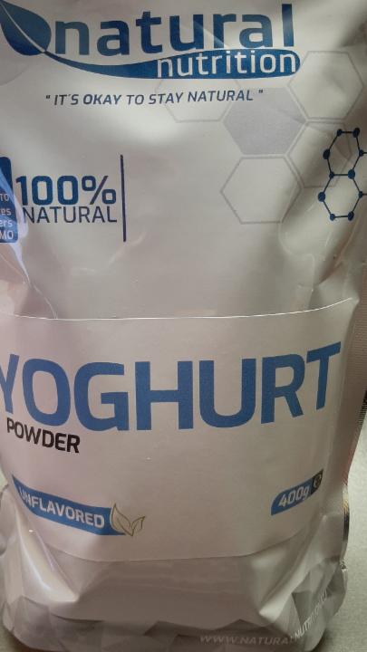 Fotografie - yoghurt powder Natural Nutrition