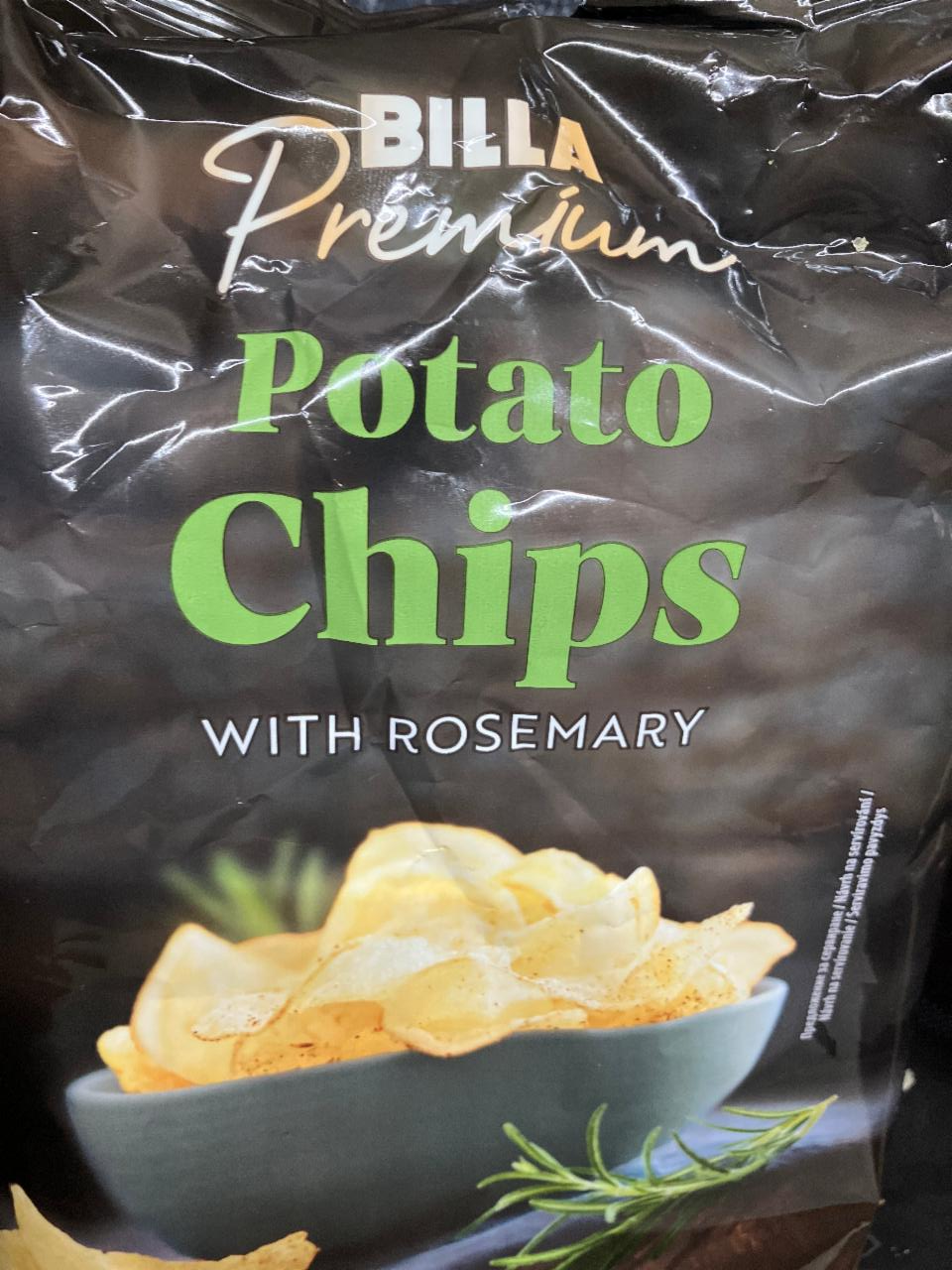 Fotografie - Potato Chips with Rosemary Billa Premium
