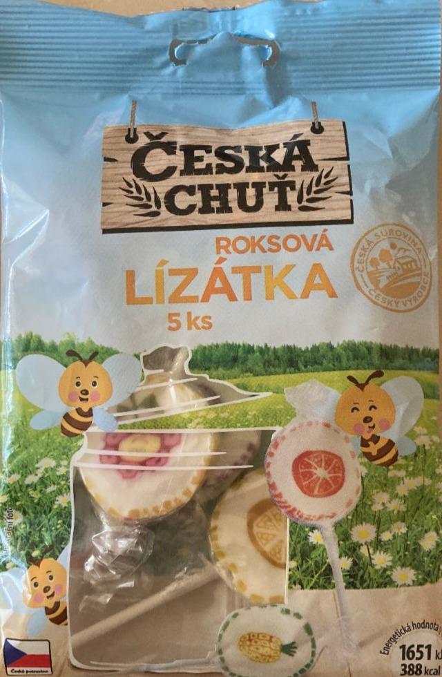 Fotografie - roksová lízátka Česká chuť