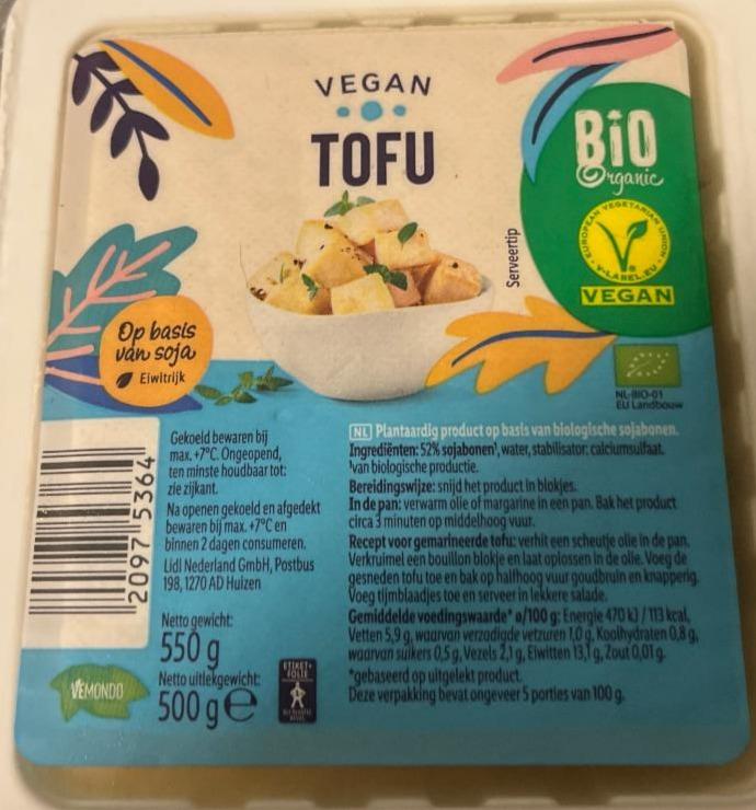 Fotografie - Vegan tofu Bio Organic