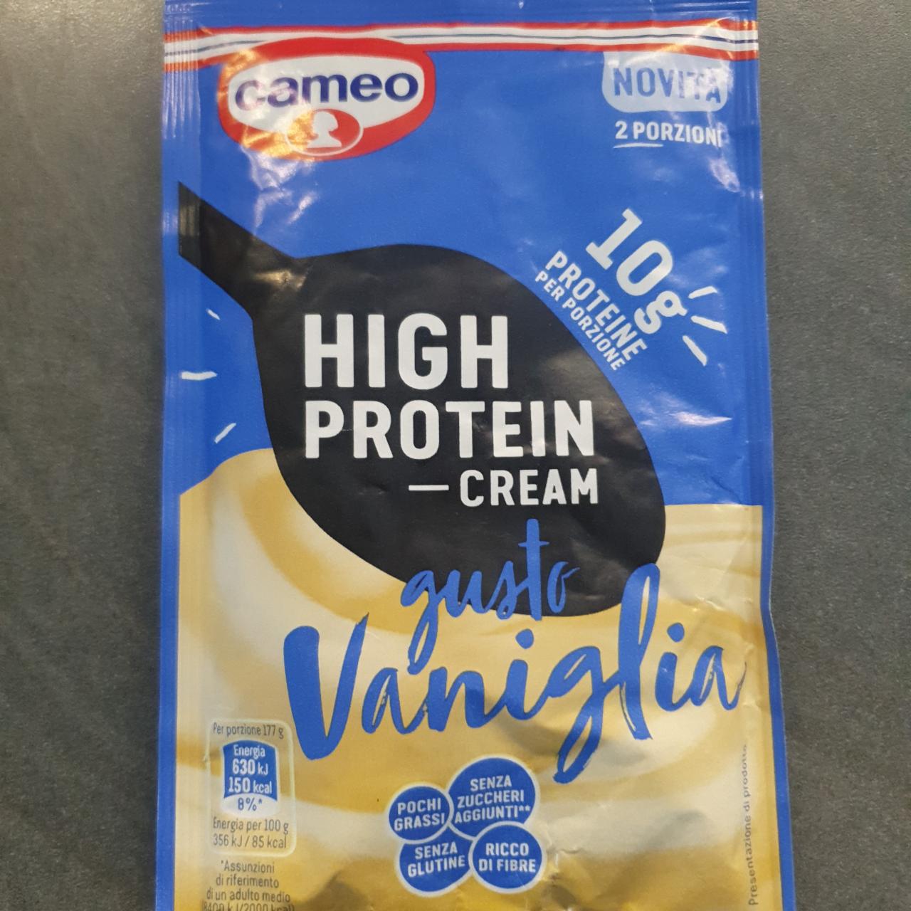 Fotografie - High protein cream gusto Vaniglia Cameo