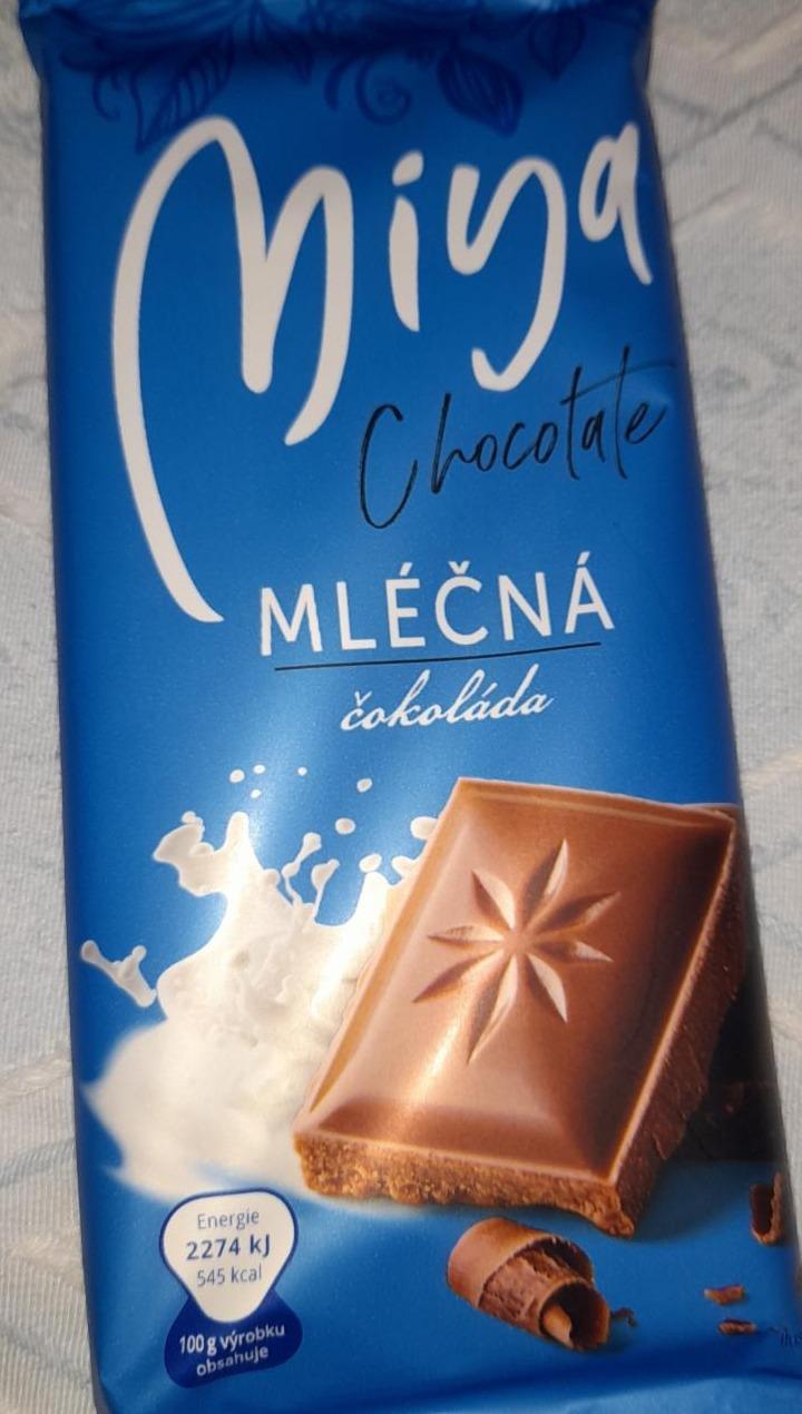 Fotografie - Mléčná čokoláda Miya chocolate
