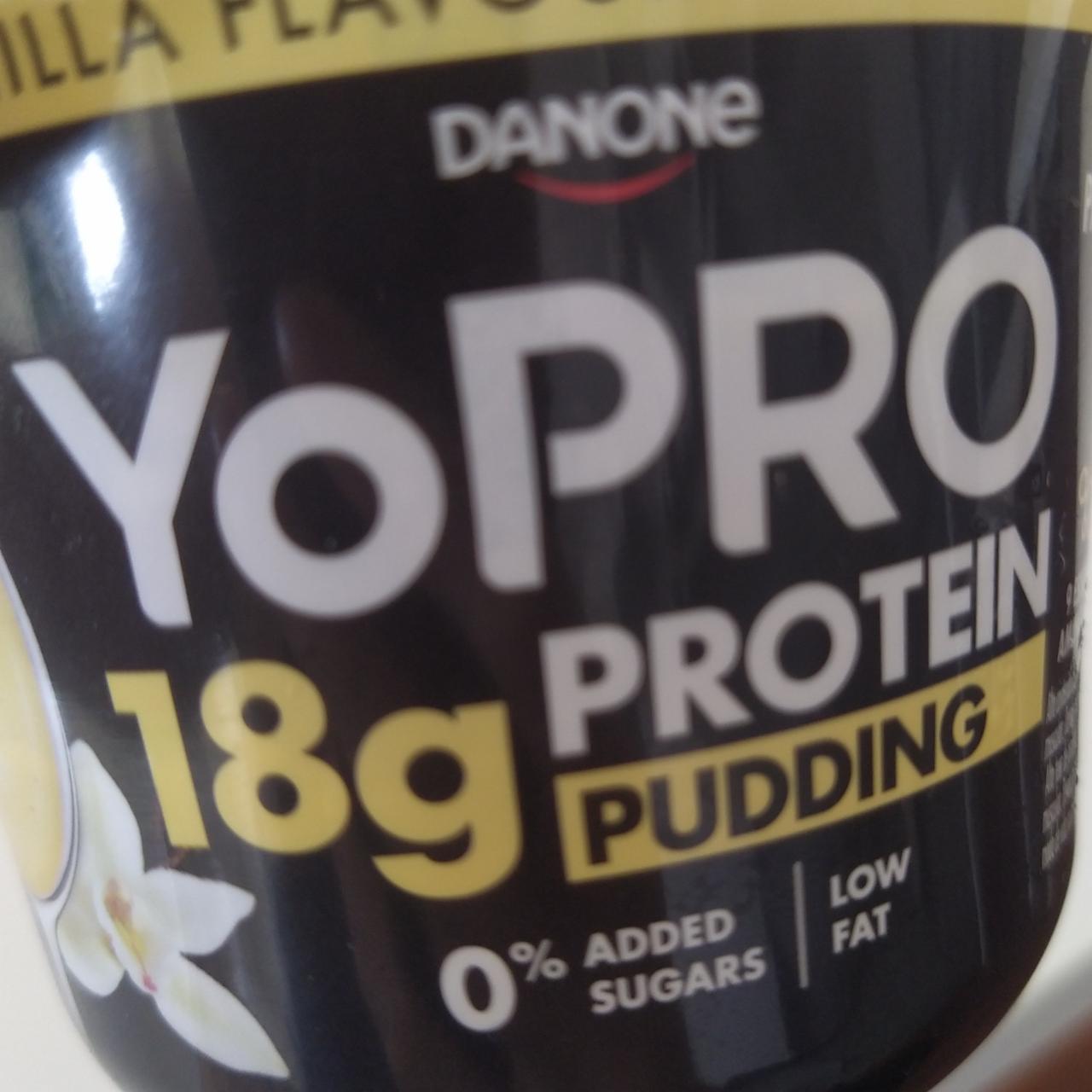 Fotografie - Yopro protein pudding vanilla Danone