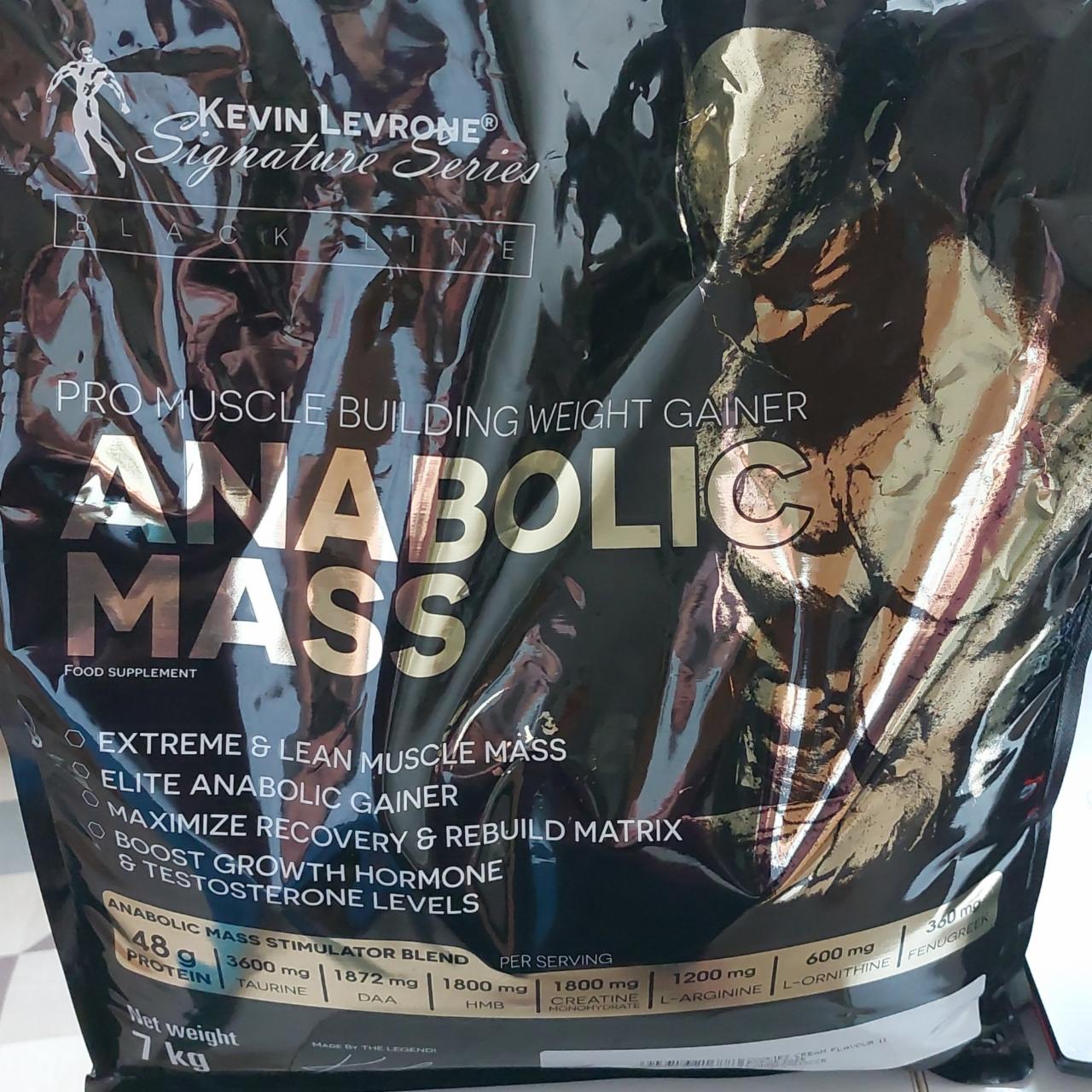 Fotografie - Anabolic mass cookies cream flavour Kevin Levrone