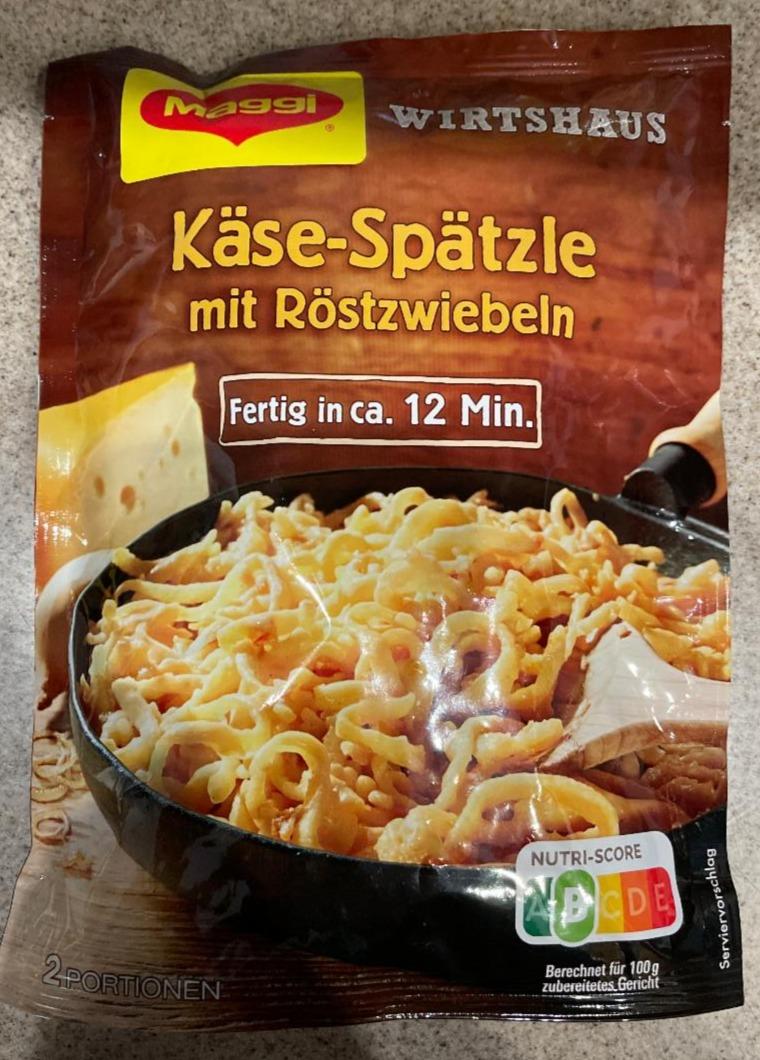 Fotografie - Käse-Spätzle mit Röstzwiebeln Maggi