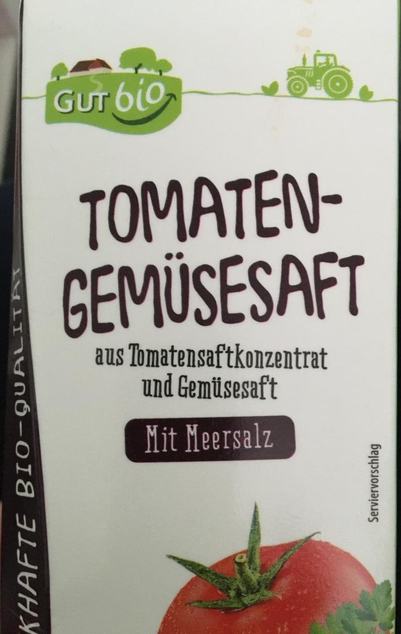 Fotografie - Bio Tomaten-Gemüsesaft Gut bio