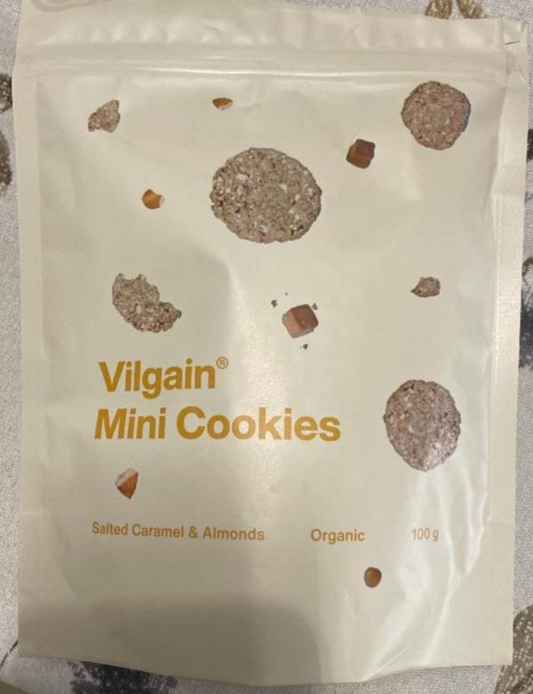 Fotografie - Mini Cookies Salted Caramel & Almonds Organic Vilgain