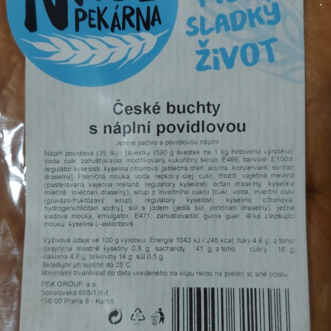 Fotografie - České buchty s náplní povidlovou Naše pekárna